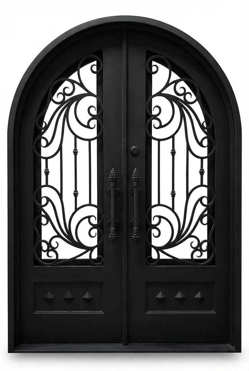 Arched Top Double Door - DA004