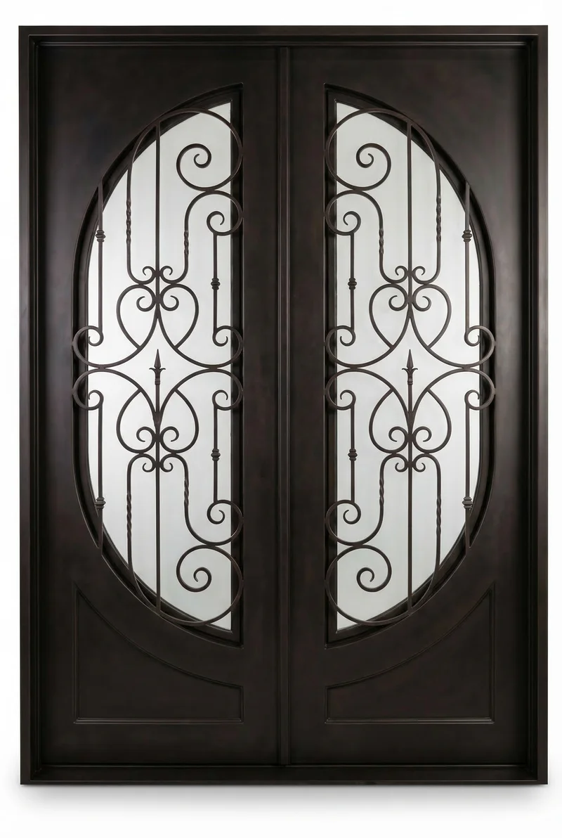 Arched Top Double Door - DA103