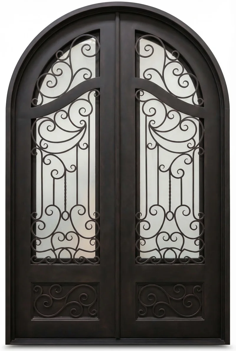 Arched Top Double Door - DA104