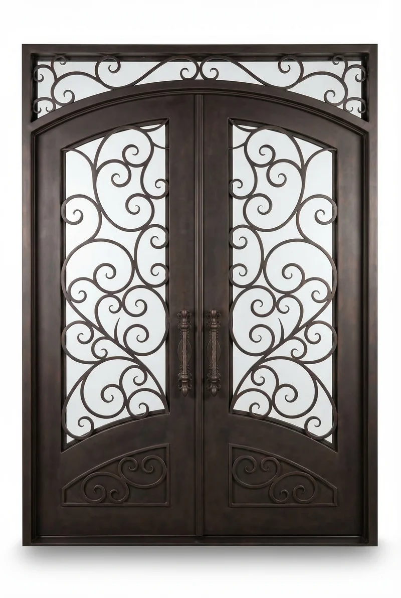 Arched Top Double Door - DA108