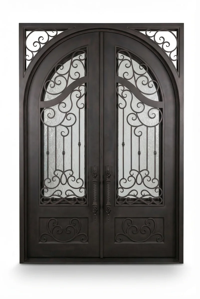 Arched Top Double Door - DA109