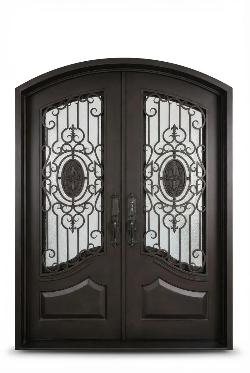 Eyebrow Top Double Door - DE016