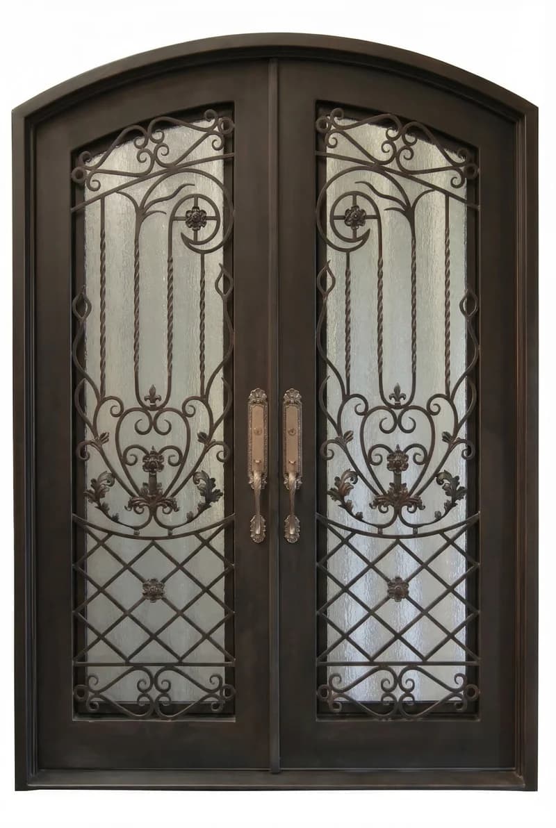 Eyebrow Top Double Door - DE105