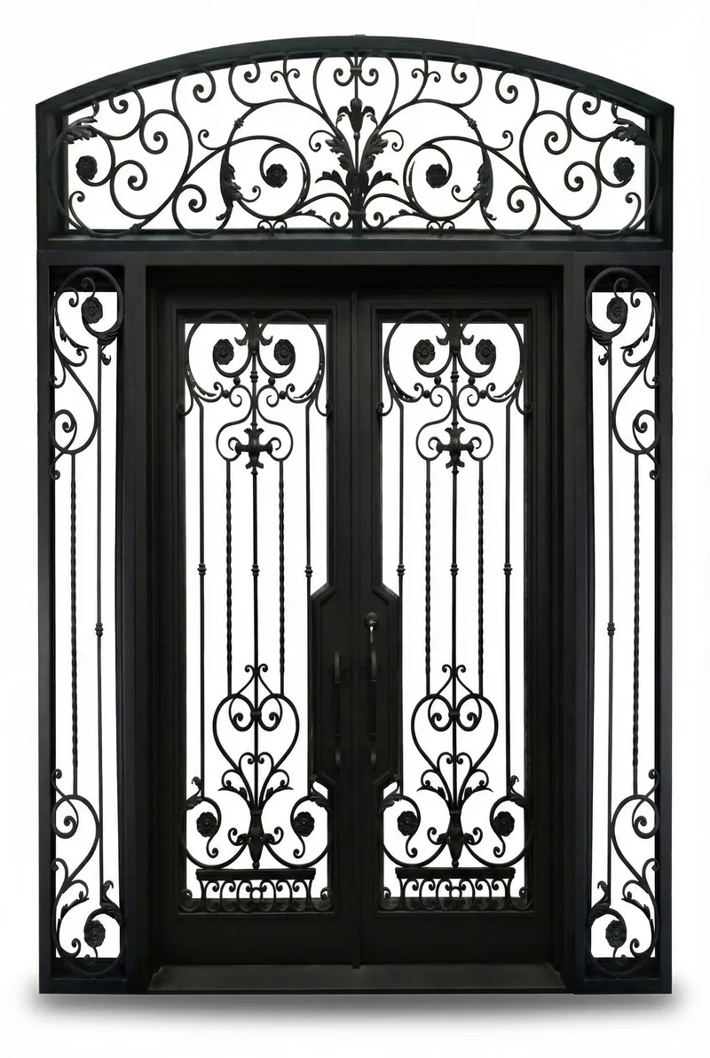 With Sidelights Double Door - DT004
